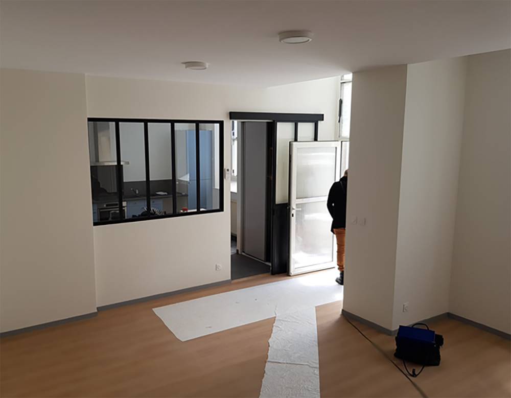 Rénovation d'un logement au collège de Saint Junien